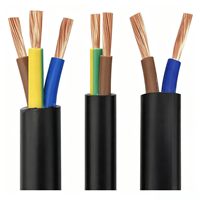 Cables de Cobre Trenzado con Aislamiento de PVC de 16 AWG, 220V, 2 Núcleos, HO7V-K/H07V-U para Alimentación, Venta Directa de Fábrica YIMENG
