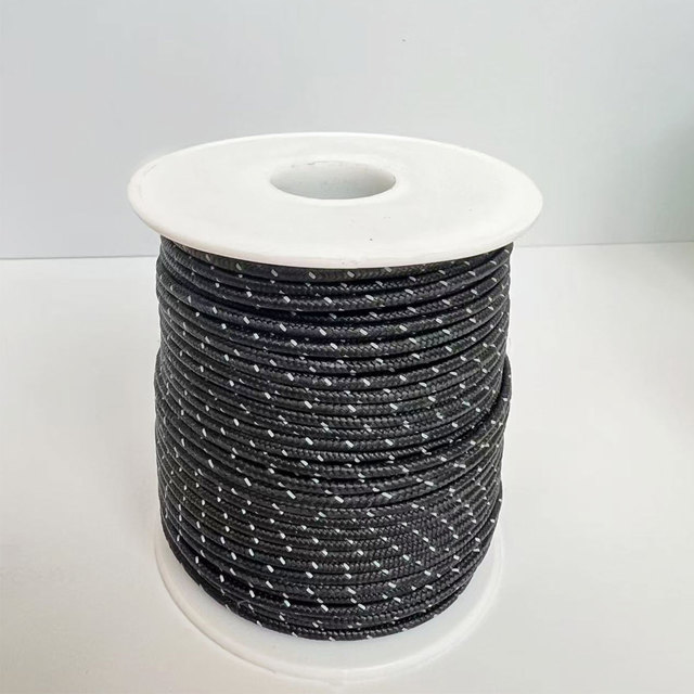 High Quality UHMWPE  Multicolored Floating High Strength Spearfishing Braided Wire Line 50m Roll Durable Dyneemas Double Taper