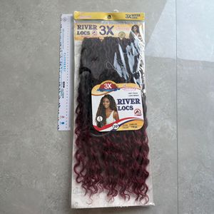 Extensiones de Cabello Sintético 3X River Locs, Rizadas y Largas, Estilo Dreads, para Trenzas Afroamericanas, Venta al Por Mayor - Product Image 5