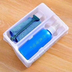 Laptop Cleaning Kit Set Portable Computer Screen Cleaner With Cloth And Solution For Monitor Display Care - Product Image 3