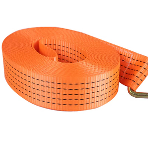 2pcs <span class=keywords><strong>Sangle</strong></span> d'arrimage à <span class=keywords><strong>cliquet</strong></span> 2 pouces 5ton Accessoires de camion avec poignée de <span class=keywords><strong>serrage</strong></span> - Product Image 2