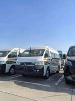 Minibús FOTON G9 de 16 Asientos, Minibús Personalizado de 16 Pasajeros, Vehículo de Gasolina en Stock, Microbús