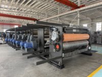 Machine d'impression numérique pour carton ondulé, imprimante, rainureuse et découpeuse de boîtes en carton, impression 4 couleurs