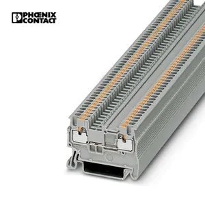 3208100 Originele Phoenix Contact Pt 1.5/S Terminal Blok Feed Through Draad Connector Din Rail Terminal Blok