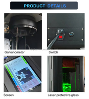 Machine de gravure laser 3D pour boules de cristal, machine de gravure laser 3W, graveur photo 3D sur verre, marqueur lumineux
