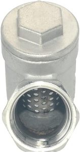 pipeline systems 304 Stainless Steel 3/4" NPT Female Y <b>Strainer</b> 100 <b>Mesh</b> Filter Valve - Product Image 6