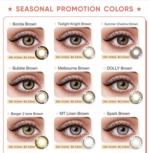 Lentes de Contacto de Color Suaves al por Mayor Directo de Fábrica Haipurecon, $1 por Par, MOQ 100 Pares, Stock Limitado - Product Image 2