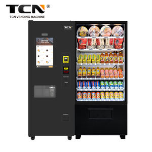 Distributeur Automatique de Café TCN Fraîchement <span class=keywords><strong>Moulu</strong></span> Chine, Distributeur de Café à Monnayeur avec Écran Tactile - Product Image 4