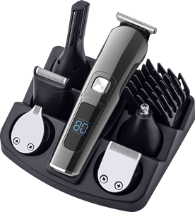 Ajustable inalámbrico profesional de los hombres de aseo de <span class=keywords><strong>pelo</strong></span> de la máquina de corte Clipper con inteligente de Panel Digital - Product Image 1