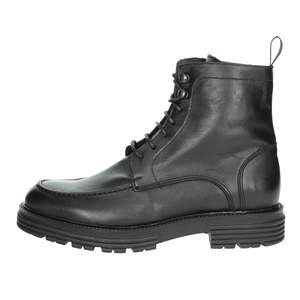 Botas de combate negras Gino Tagli Amphibians 803G para hombre, talla 41 - Product Image 1