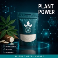 Litière pour chat en tapioca de haute pureté, sans impuretés, matière première pure, agglomération rapide, sans poussière, sable écologique pour animaux de compagnie