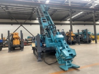 Foreuse hydraulique portable diesel KC1000 pour puits d'eau avec modes boue/air/mousse, profondeur max. 1000 m, diamètre de forage 140-400 mm
