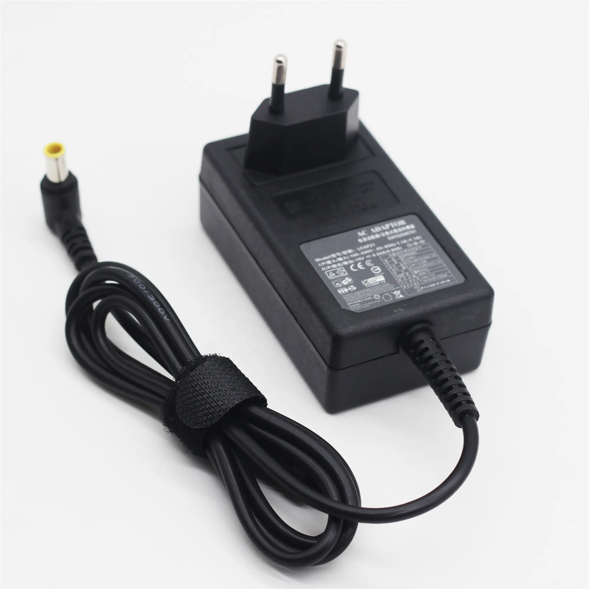 Laptop Power Adapter for LG Monitor Laptop AC Adapter Charger 16W 19V 0.84A 6.5*4.4mm