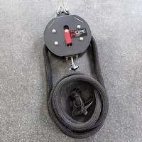 Machine à poulie à corde réglable professionnelle, système d'entraînement musculaire robuste pour la musculation en salle de sport et à domicile