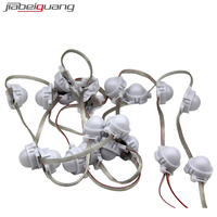 Lumières de Noël extérieures permanentes pour la maison, module de lumière LED à pixels 12v 24v, IP68, RGBW, lumières extérieures permanentes