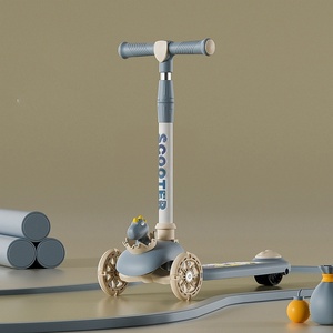 Vente en gros d'usine, trottinette multifonctionnelle pour enfants en forme de dinosaure / Trottinette pour enfants à roues lumineuses 3 en 1 / Trottinette pour enfants - Product Image 5