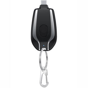 Pequeño Usb Solar Emerncy Teléfono Llavero Charr Llavero Mini Banco de energía portátil Llavero Powerbank Charr - Product Image 6