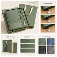 Coffret Cadeau de Carnet A5 Haut de Gamme pour Entreprise, Bloc-notes de Conférence Personnalisé avec LOGO, Cadeau de Bureau, Cadeau d'Entreprise