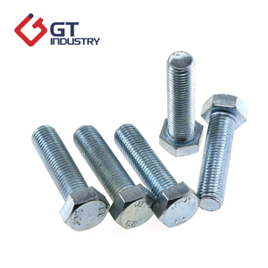 Chốt Cố Định Bán Chạy Nhất Các Nhà Sản Xuất M3-M72 Dacromet Màu Đen Mạ Kẽm HDG Bu Lông Đầu Lục Giác Có Vòng Đệm Và Đai Ốc - Product Image 2