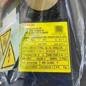 FANUC A06B-2075-B400 AC Servo Motor FANUC Alpha Series Servo Motor Unit - Product Image 2