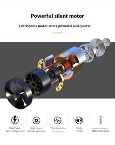 Körper massage gerät für Erwachsene Kleine elektrische Heimgebrauch Indoor Silent Folding <span class=keywords><strong>Foot</strong></span> Timing Control Fitness center Ausrüstung - Product Image 5