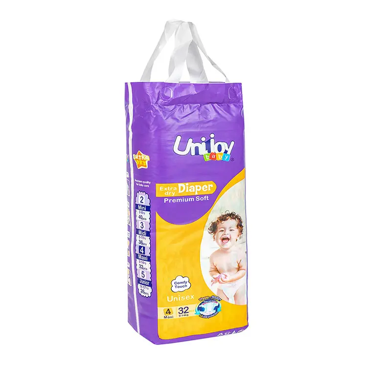 حفاضات أطفال ماركة Unijoy غير قابلة لإعادة الاستعمال من Unicare