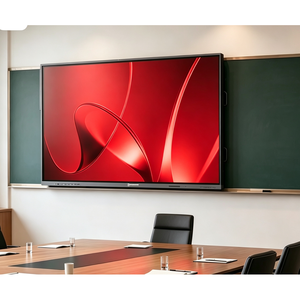 HISEEVIEW กระดานไวท์บอร์ดดิจิทัลอัจฉริยะแบบอินเทอร์แอคทีฟ LED 4K ขนาด 98 นิ้ว หน้าจอสัมผัสแบบแบน OEM สำหรับการศึกษาและการประชุม - Product Image 4