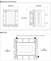Cabezal de impresión original Ricoh Gen5i G5i TH5241 para impresora UV