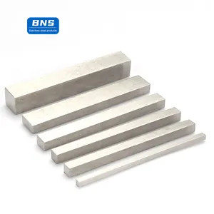 BNS Fábrica atacado aço inoxidável 316L barra sólida preço por quilograma aço inoxidável endurecido redondo barra quadrada