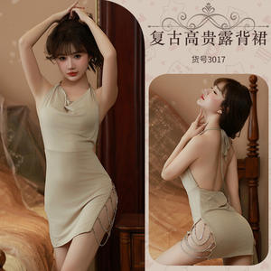 ชุดนอนชุดชั้นในสายเดี่ยวสุดเซ็กซี่สำหรับผู้หญิงชุดเดรสชุดนอนสำหรับใส่อยู่บ้านสำหรับกลางคืน - Product Image 6