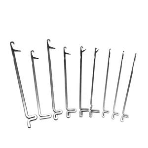 Aiguilles à tricoter plates en acier inoxydable 12G de marque YUN ANG, neuves/aiguilles à tricoter plates - Product Image 2