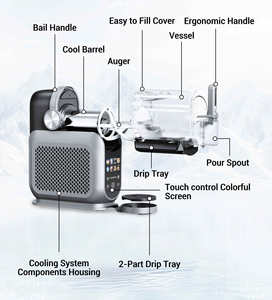 Máquina Profesional de Alta Velocidad para Bebidas Congeladas, Totalmente Automática, con Pantalla Táctil, Compacta, para Uso Doméstico - Product Image 5