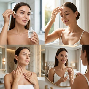 เซรั่มบำรุงผิวหน้าสูตรโอลิโกเปปไทด์ ผลิตในสวิตเซอร์แลนด์ ช่วยลดเลือนริ้วรอย ผิวกระจ่างใส วิตามินซี - Product Image 3