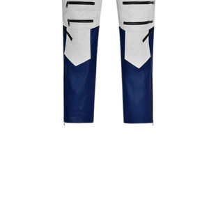 Pantalones de Cuero Casuales para Hombre de Alta Calidad, Color Sólido, Estilo Urbano, Material de Cuero Genuino, Precio Económico - Product Image 5