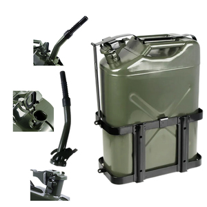 Bidon de Carburant en Acier Inoxydable 20L <span class=keywords><strong>avec</strong></span> <span class=keywords><strong>Pompe</strong></span> et Réservoir de Stockage Haute Sécurité pour <span class=keywords><strong>Essence</strong></span> et Huile – Vente en Gros - Product Image 1