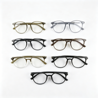 HB-1308 Montura de Gafas Ópticas Clásicas TR90, Ligeras, Unisex