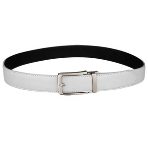 Ceintures en jean personnalisées en cuir <span class=keywords><strong>de</strong></span> vachette véritable pour hommes <span class=keywords><strong>Boucle</strong></span> <span class=keywords><strong>automatique</strong></span> <span class=keywords><strong>de</strong></span> haute qualité - Product Image 3