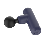 Mini pistolet de massage à percussion pour tissus profonds, 6 vitesses, moteur sans balais, appareil portatif de récupération musculaire pour la relaxation