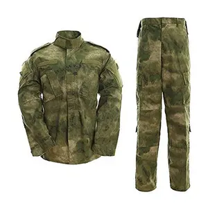 Combat outdoor tactical hunting sports ripstop ruins gray camouflage color ACU uniform suit
