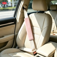 Coussin de protection universel en peluche confortable pour ceinture de sécurité de voiture, soulage la pression et les frottements, protège le cou