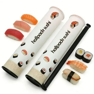 Envase de Papel Kraft Biodegradable y Ecológico de Grado Alimenticio, Tipo Pop-up, para Sushi, Caja de Sushi Fácil de Comer, Empaque Conveniente - Product Image 2