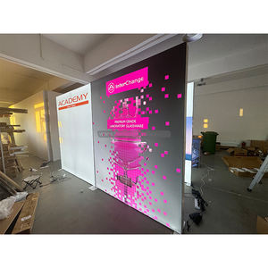 10x20 Publicidad personalizada Promoción portátil SEG Tela Aluminio Expo Feria Led Retroiluminada Feria comercial Diseño de stand de exposición - Product Image 6