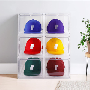 Mũ Tổ Chức Cho Mũ Bóng Chày (6-Pack) -Hiển Thị Mũ Trong Suốt - Product Image 1