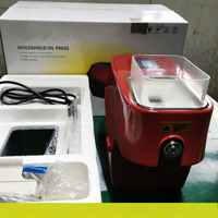 Presse à huile à froid automatique mini pour usage familial, pour noix de coco, noix, sésame, arachides, camélia, colza, lin, noyaux d'abricot et arachides