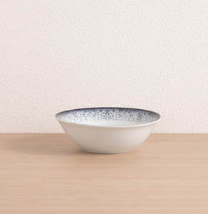 Nuevo juego de vajilla de cerámica moderna de porcelana fina, color azul marino con borde moteado, juego de platos y tazones para cocina, hotel, restaurante, regalo de boda - Product Image 5