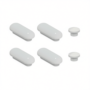 Kit de parachoques para asiento de banqueta, 18,5 cm de largo, 11,5 cm de ancho, 3 cm de altura, uso en baño - Product Image 3