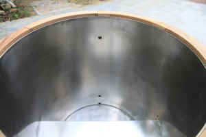 Recién llegado, baño de hielo de madera, recuperación de ejercicios, inmersión en frío con enfriador de agua y revestimiento inoxidable - Product Image 4