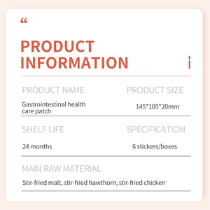 Parche de ácido estomacal para regular la tracción del estómago, Parche de acupuntura para <span class=keywords><strong>estreñimiento</strong></span> para parche gastrointestinal - Product Image 4