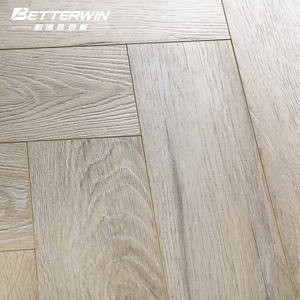 Plancher <span class=keywords><strong>stratifié</strong></span> en bois HDF imperméable à motif chevrons, vente chaude, AC3 AC4, 12mm 8mm, prix abordable - Product Image 3