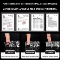 XUANLE Máquina de Hielo en Cubitos de 30 kg, 150 W, para Uso Doméstico y Comercial, Tienda de Té Helado, 1 Año de Garantía